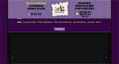 Desktop Screenshot of cincyartofentertaining.com